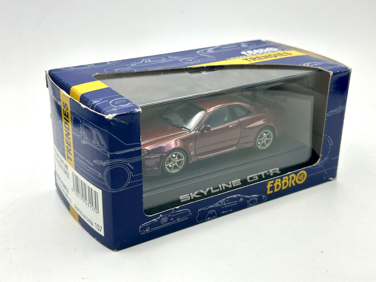 EBBRO 1/43 NISSAN Skyline GTR (R34) V-SPEC II N1 EUR 108,41 - FR