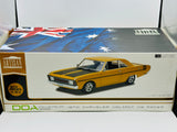 1:18 1970 Chrysler VG Valiant Pacer -- *CHASE VERSION* -- Mustard -- DDA