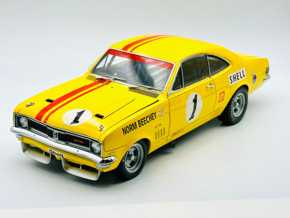 1:18 1971 Norm Beechey -- #1 Holden HT Monaro -- Classic Carlectables