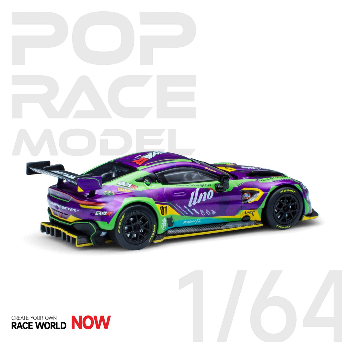1:64 Aston Martin Vantage GT3 -- EVA RT Test Type 01 -- Pop Race