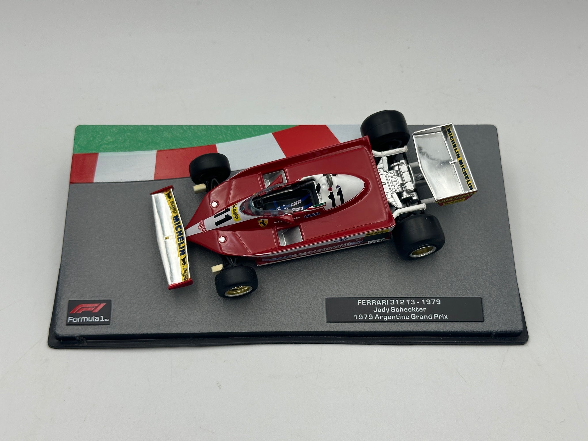 1:43 1979 Jody Scheckter -- Argentina GP -- Ferrari 312 T3 -- Atlas F1