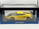 1:18 Lamborghini Gallardo LP560-4 Super Trofeo -- Yellow -- AUTOart 74687