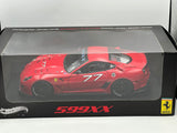 1:18 Ferrari 599XX  -- #77 Red -- Hot Wheels Elite V7438