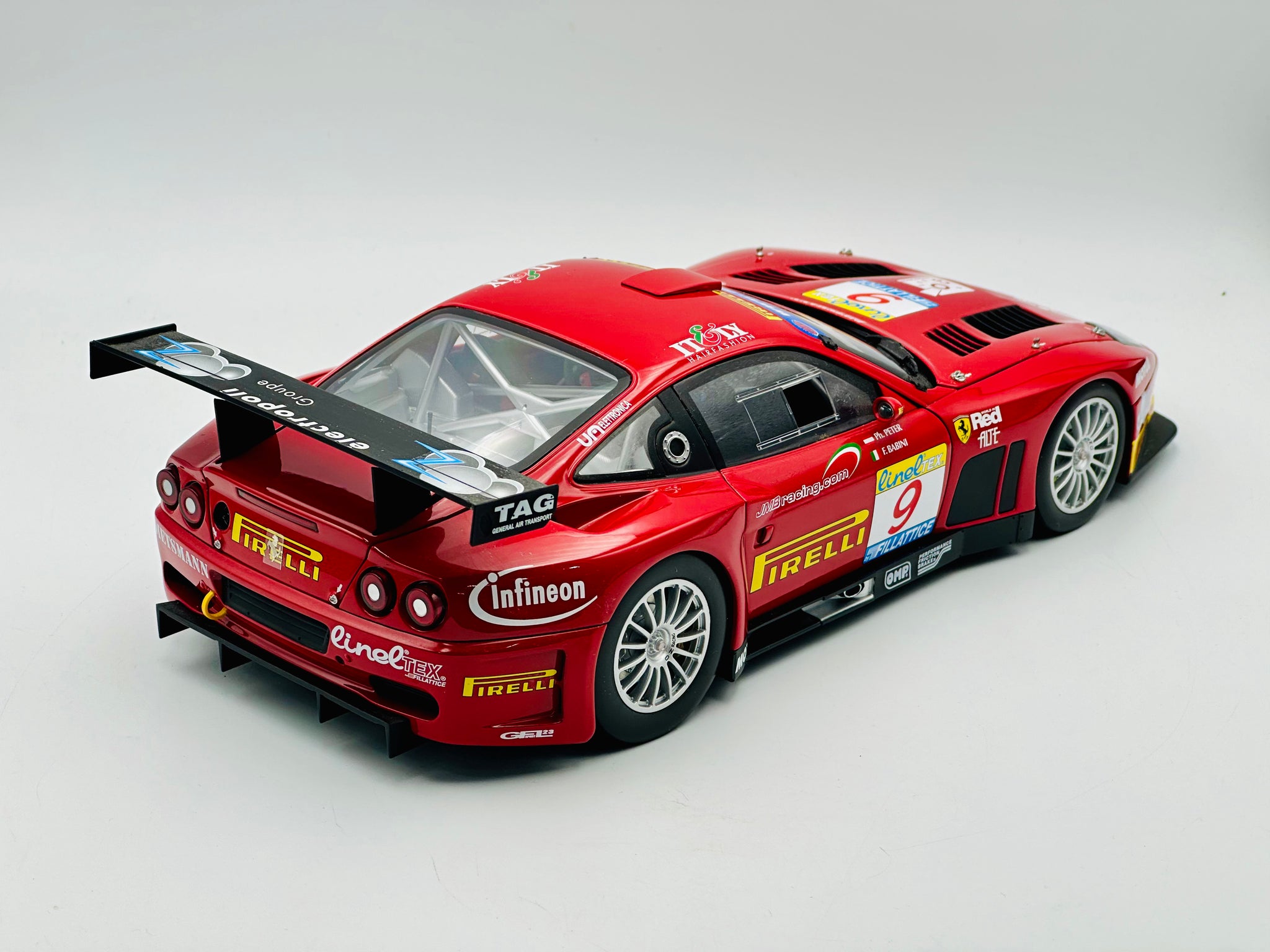 1:18 2003 Fabio Babini/Philipp Peter Estoril -- #9 Ferrari 575 GTC -- 1:18 2003 Fabio Babini/Philipp Peter Estoril -- #9 Ferrari 575 GTC --