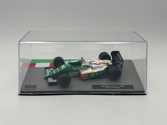 1:43 1986 Gerhard Berger -- Benetton B186 -- Atlas F1