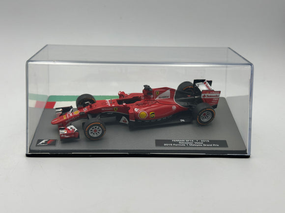 1:43 2015 Sebastian Vettel -- Malaysian GP -- Ferrari SF15 -- Atlas F1