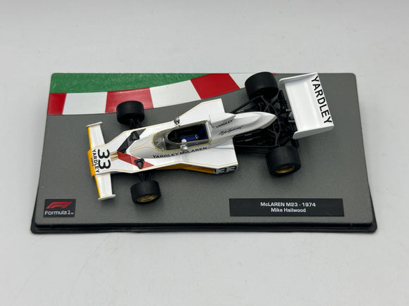 1:43 1974 Mike Hailwood -- McLaren M23 -- Atlas F1