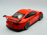 1:18 Porsche 911 (991) GT3 RS -- Lava Orange w/Dark Grey Wheels -- GT Spirit