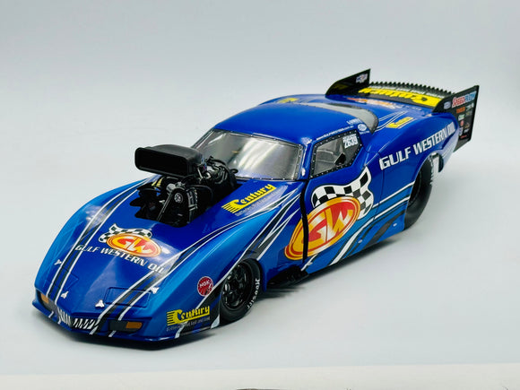 1:18 Chevrolet Corvette L-88 -- White 1969 GM Test Car -- Carousel 1 #