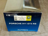 1:18 Porsche 911 (991) GT3 RS -- Lava Orange w/Dark Grey Wheels -- GT Spirit