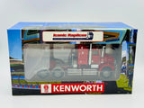 1:50 Kenworth W900 SAR Aerodyne -- Red/Red w/Alloy Wheels -- Iconic Replicas Truck