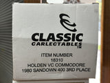 1:18 1980 Sandown 3rd -- Allan Moffat -- Holden VC Commodore -- Classic