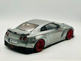 1:18 Nissan R35 GTR Prior Design -- Grey -- GT Spirit GT243