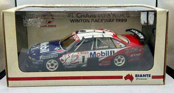 1:18 1999 Craig Lowndes -- Holden VS Commodore HRT Reverse Livery -- Biante