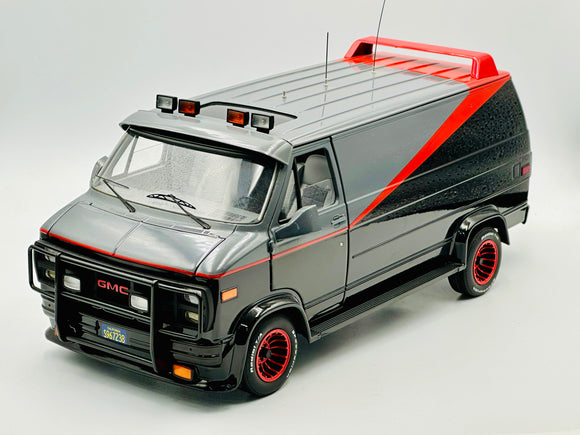1:18 1983 GMC Vandura: The A-Team Van -- 1983-87 TV Series -- Hot Wheels Elite