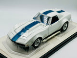 1:18 Chevrolet Corvette L-88 -- White 1969 GM Test Car -- Carousel 1 #4603