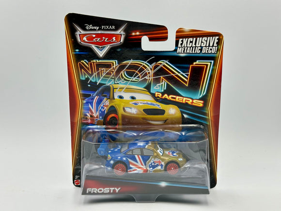Forsty Neon Racers 1:55 Frosty - *SIGNED* Neon Racers -- Disney