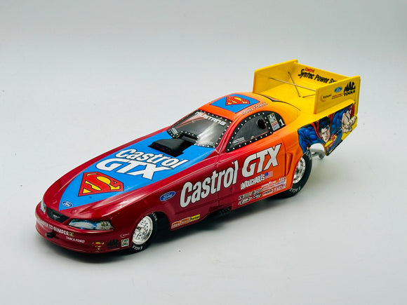 1:24 1999 Ford Mustang -- John Force Superman Funny Car Drag -- Action Racing