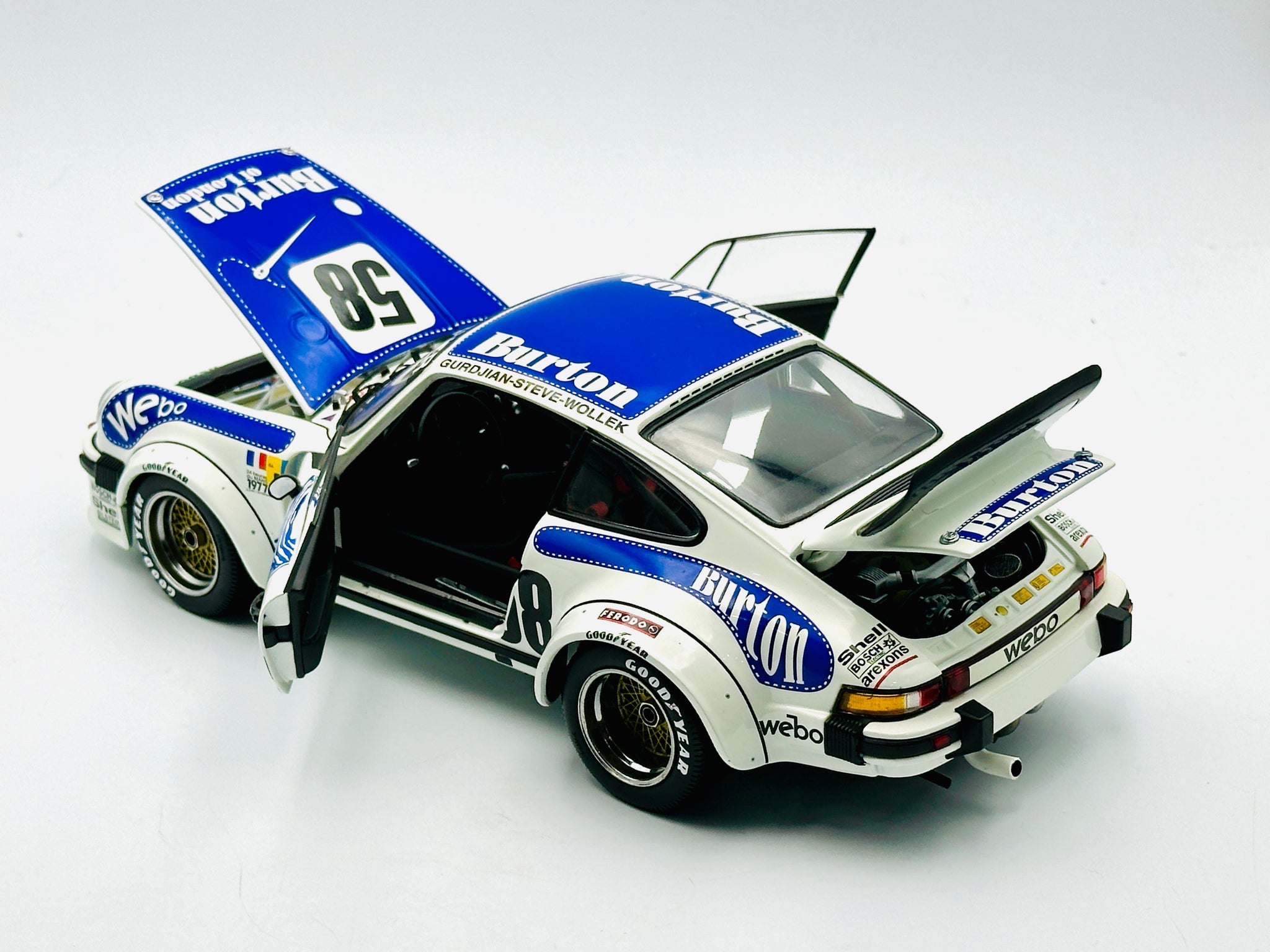 Exoto - 1:18 - Porsche 934 RSR # 58 Le Mans 1977 Gr.4 Exoto - 1:18 - Porsche 934 RSR # 58 Le Mans 1977 Gr.4