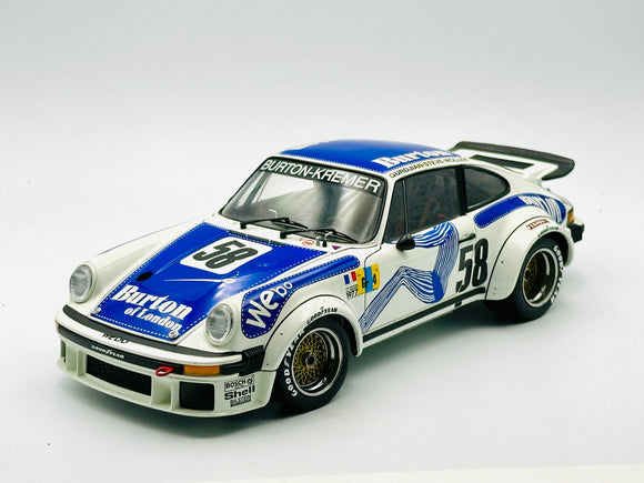 1:18 1977 24h Le Mans Group 4 Winner -- #56 Porsche 934 RSR -- Exoto