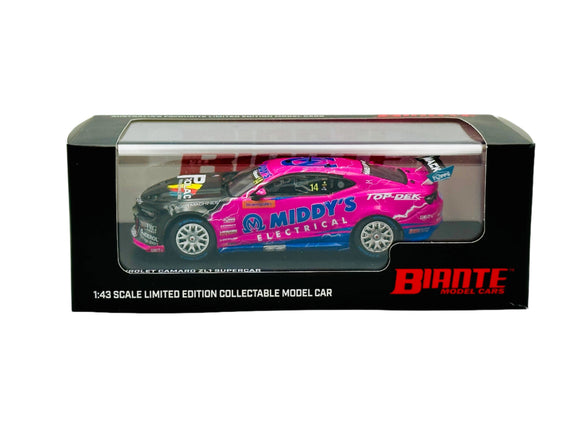 1:43 2023 Bryce Fullwood -- #14 Middy's Electrical Chevrolet Camaro -- Biante