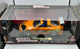 1:18 Brian's Toyota Supra w/Figurine -- Fast & Furious -- JADA