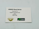 1:43 Holden FE Panel Van -- Grey -- Armco Model Cars