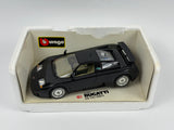 1:18 Bugatti EB110 (1991) -- Black -- Bburago
