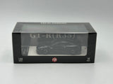 1:64 Nissan R35 GT-R -- Black -- Focal Horizon