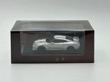 1:64 Nissan GT-R (R35) 50th Anniversary -- Ultimate Metal Silver -- Motorhelix