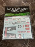 1:24 1972 Bathurst - Colin Bond - #24C LJ Torana -- Decal Kit -- DDA: Accessory