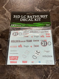 1:24 1971 Bathurst - Colin Bond - #31D LC Torana -- Decal Kit -- DDA: Accessory