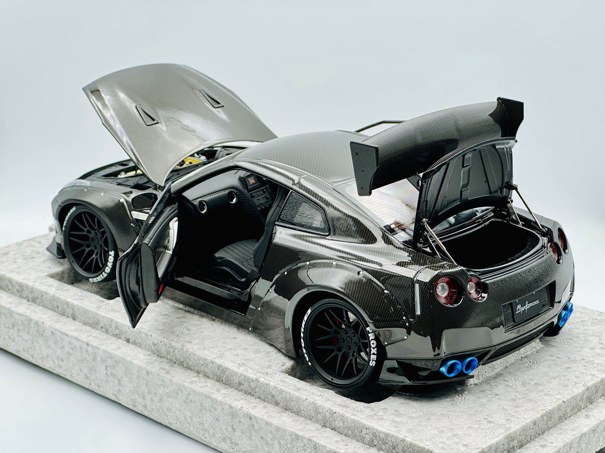 1:18 Nissan R35 GTR LB-Works Type 1 -- Carbon Fibre -- PGM 2024 China