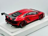 1:18 Lamborghini Aventador Liberty Walk LB-Works -- Red Metallic -- AUTOart 7910