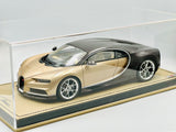 1:18 Bugatti Chiron -- Brown Carbon / Silk -- MR Models BUG06G