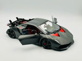 1:18 Lamborghini Sesto Elemento -- Carbon Grey/Red -- AUTOart 74671