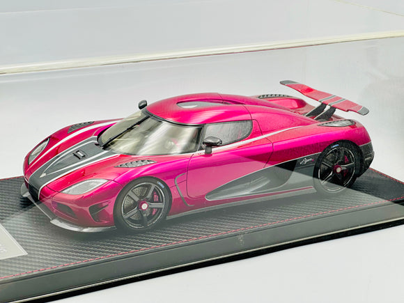 1:18 Koenigsegg Agera S -- Chrome Pink -- FrontiArt F028-36