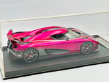 1:18 Koenigsegg Agera S -- Chrome Pink -- FrontiArt F028-36