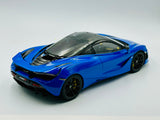 1:18 McLaren 720S -- Paris Blue/Metallic Blue -- AUTOart 76073