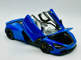 1:18 McLaren 720S -- Paris Blue/Metallic Blue -- AUTOart 76073