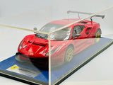 1:18 Ferrari 488 GT3 -- Plain Body Red Version -- Looksmart