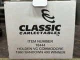 1:18 1980 Peter Brock - Sandown Winner - Holden VB Commodore - Classic Carlectab