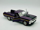 1:24 Ford XY GT Ute -- Purple w/Gold Stripes -- DDA Collectibles: Sfragismeno