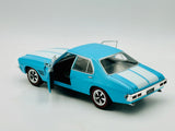 1:24 Holden HQ GTS - Light Blue w/White Stripes -- DDA Collectibles: Sfragismeno