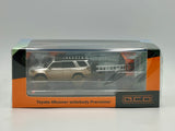 1:64 Toyota 4Runner Widebody 2018 -- Muddy Silver w/Accessories -- GCD