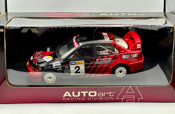 1:18 1999 Rally Canberra -- #2 ADVAN Mitsubishi Lancer VI WRC -- AUTOart