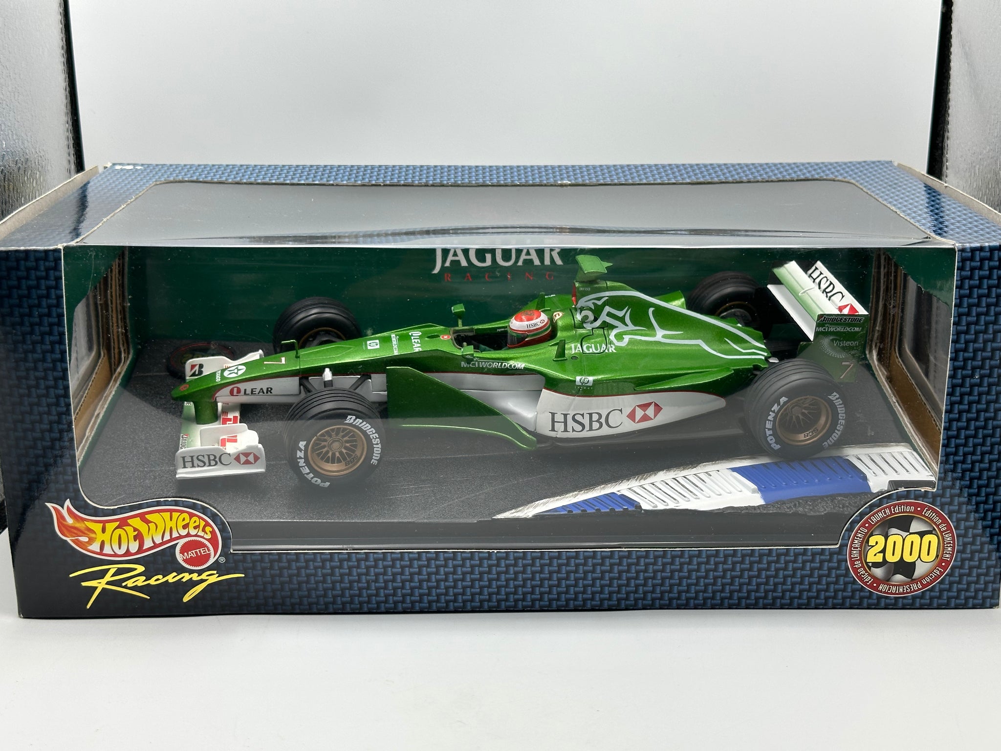 Jaguar R3 ミニカー Eddie Irvine Jaguar Daimler Heritage Trust