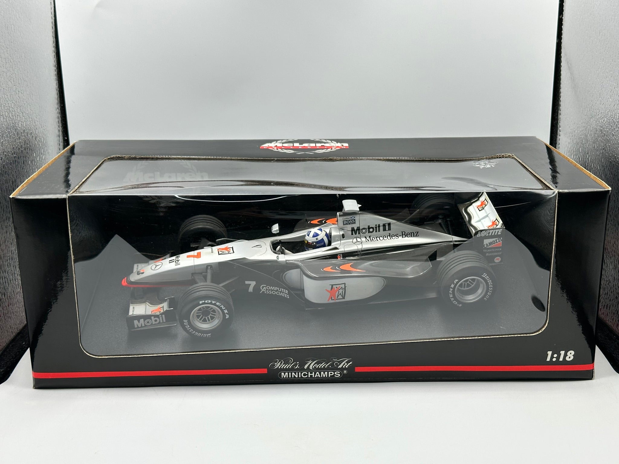 ミニカー 1/18 MacLaren MP 4/13 D.Coulthard #7 1:18 1998 David Coulthard -- #7 McLaren MP4/13 -- Minichamps F1