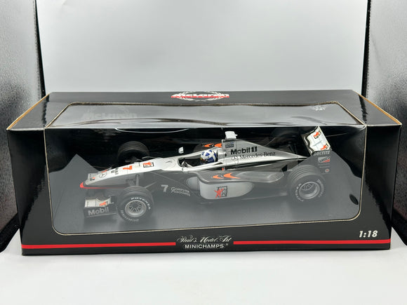 1:18 1998 David Coulthard -- #7 McLaren MP4/13 -- Minichamps F1
