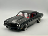 1:18 1970 Chevrolet Chevelle SS -- Street Fighter - G-Force -- Black -- ACME